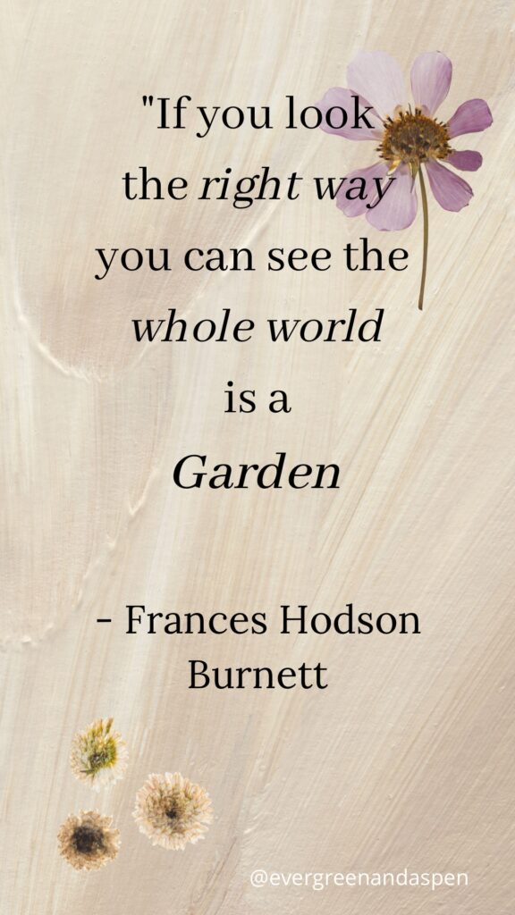 Frances Hodson Burnett Quote